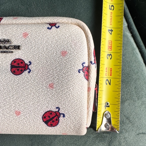COACH | Ladybug Print Mini Cosmetic Pouch - Picture 8 of 10